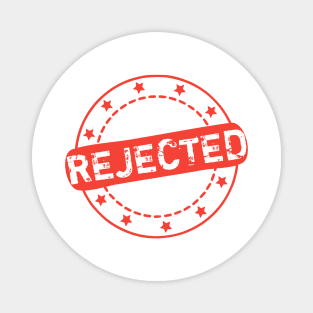 Rejected Stamp Icon Magnet